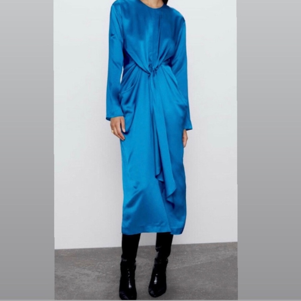 Blue dress